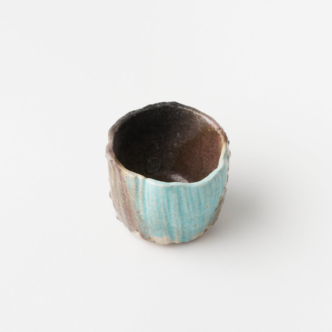 Imayaki Uka-Tensei Sake Cup (A) in Box (Sky after Rain) / Hideki Yanashita