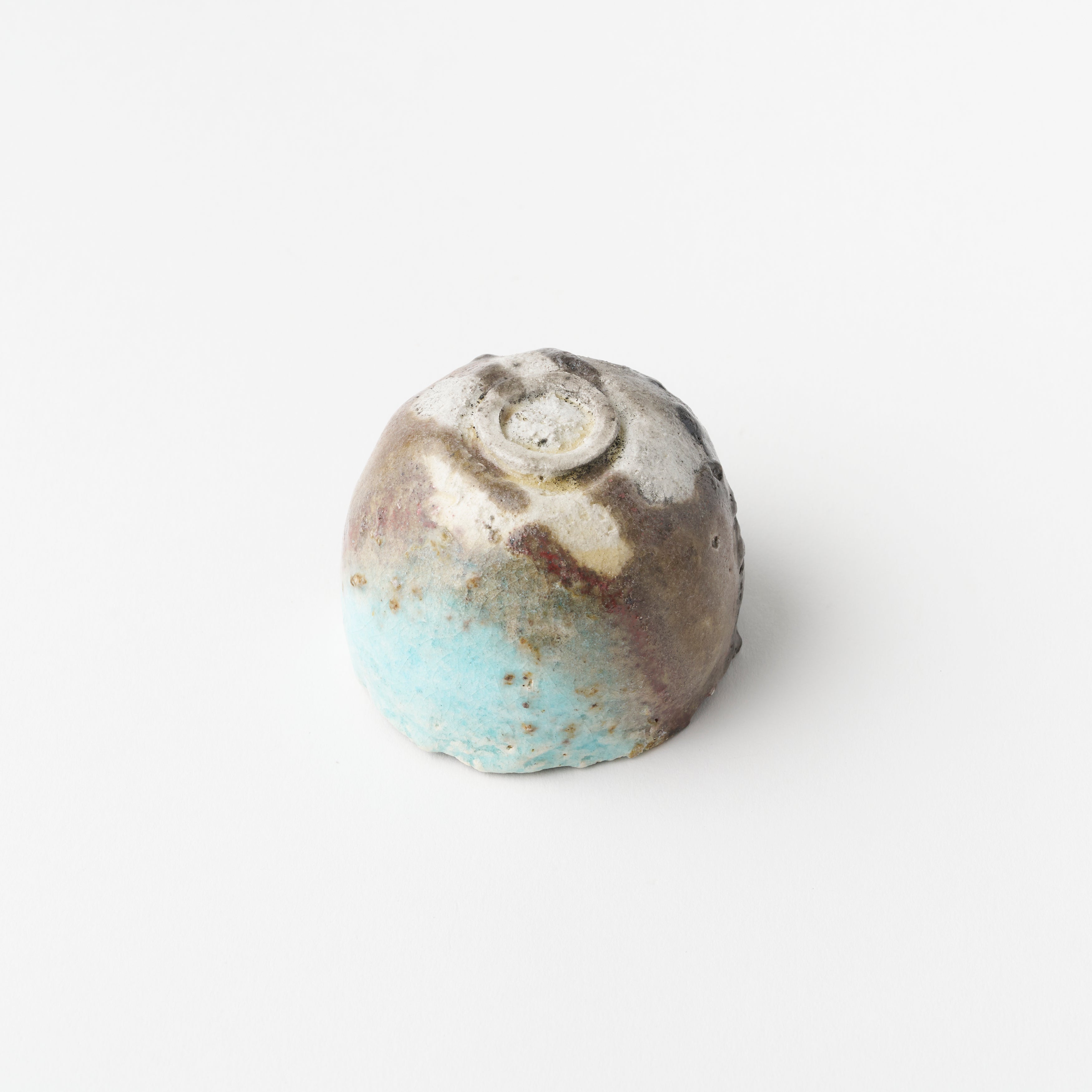 Imayaki Uka-Tensei Sake Cup (B) in Box (Sky after Rain) / Hideki Yanashita