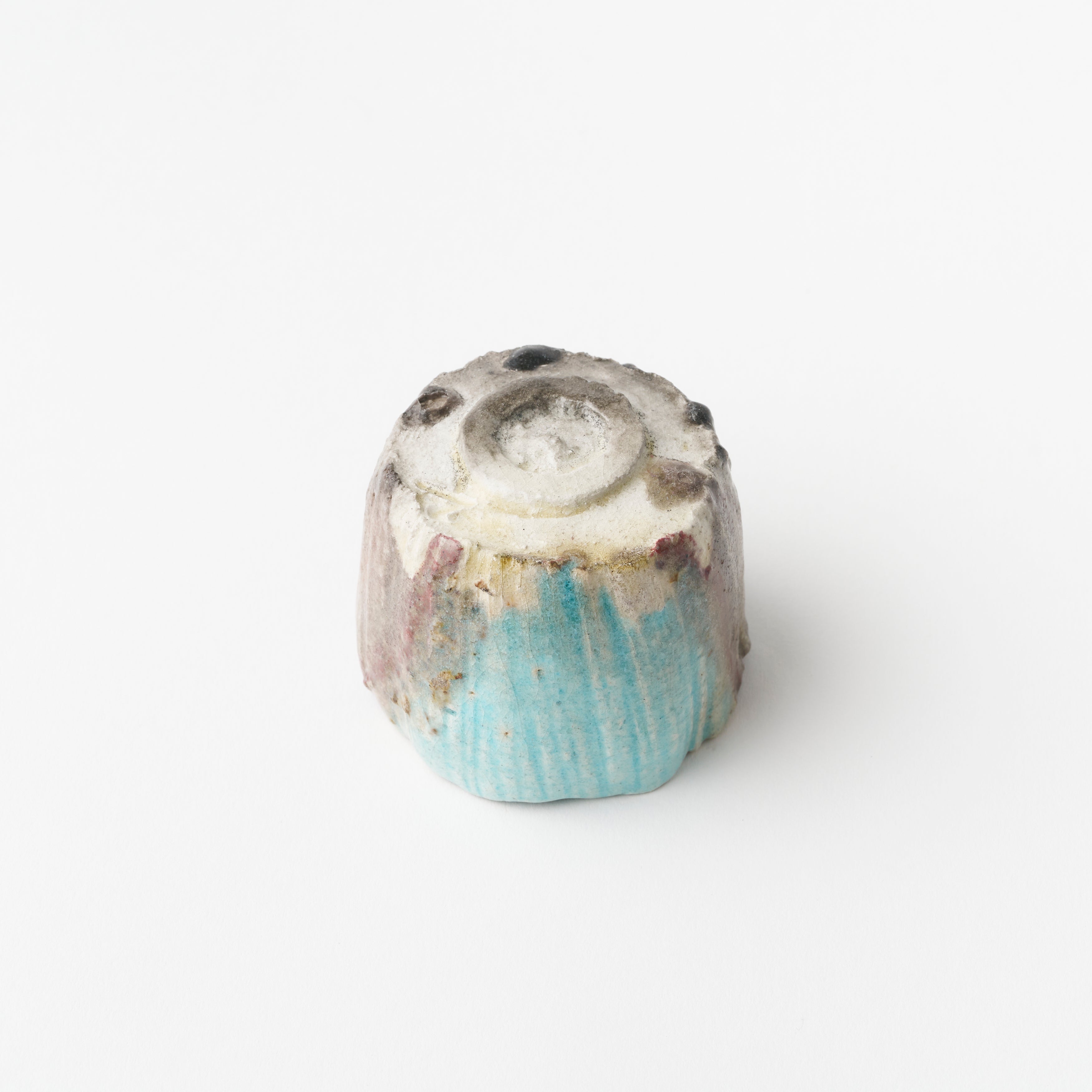 Imayaki Uka-Tensei Sake Cup (A) in Box (Sky after Rain) / Hideki Yanashita