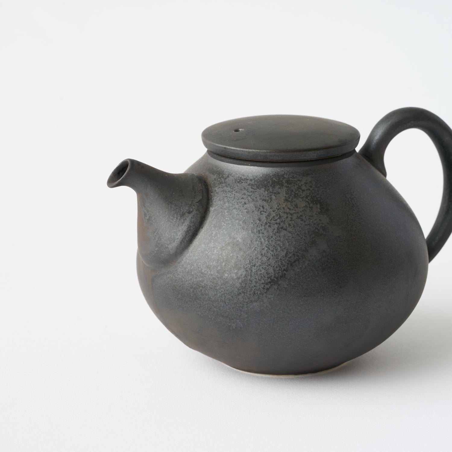 Mini Teapot / Black Glaze