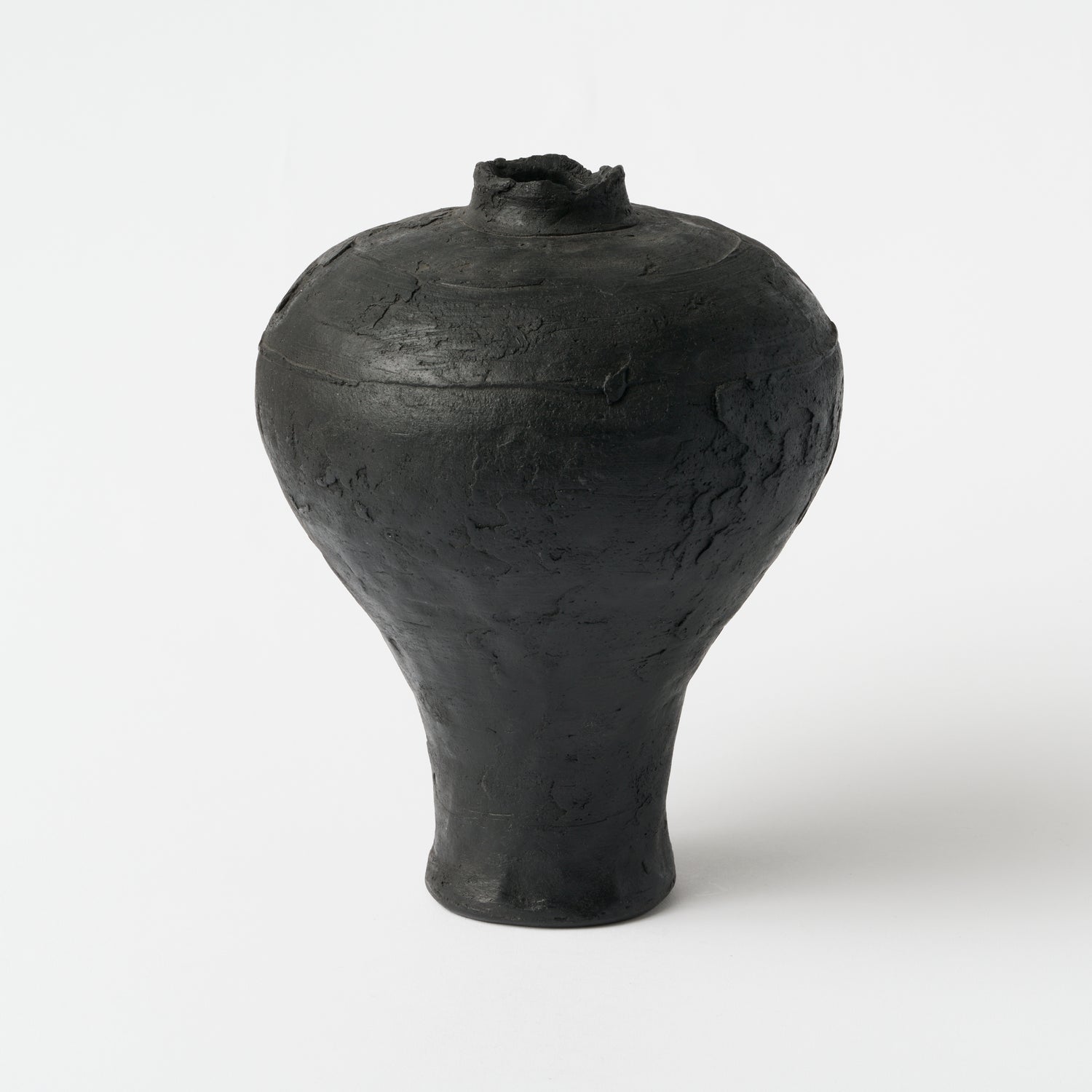 Carbonized Yakishime Bottle / Teppei Terada