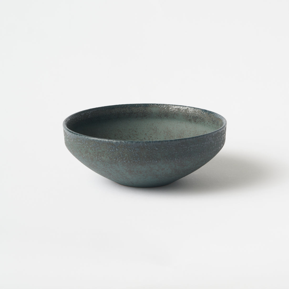 Chi no Utsuwa Vertical Rim Bowl (Blue Green) / Eiichi Shibuya