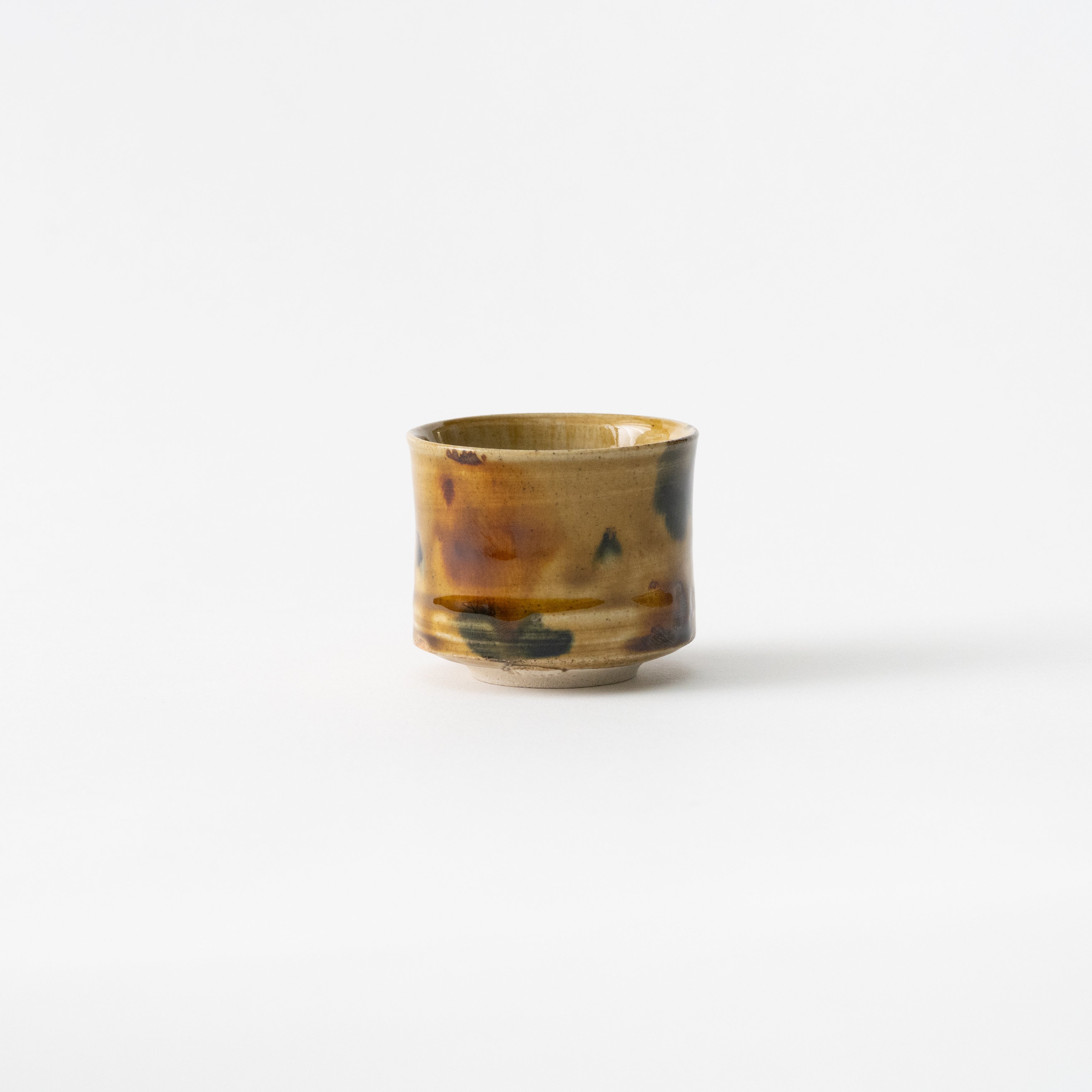 Yusai Sake Cup (Amber) / Sho Kumamoto