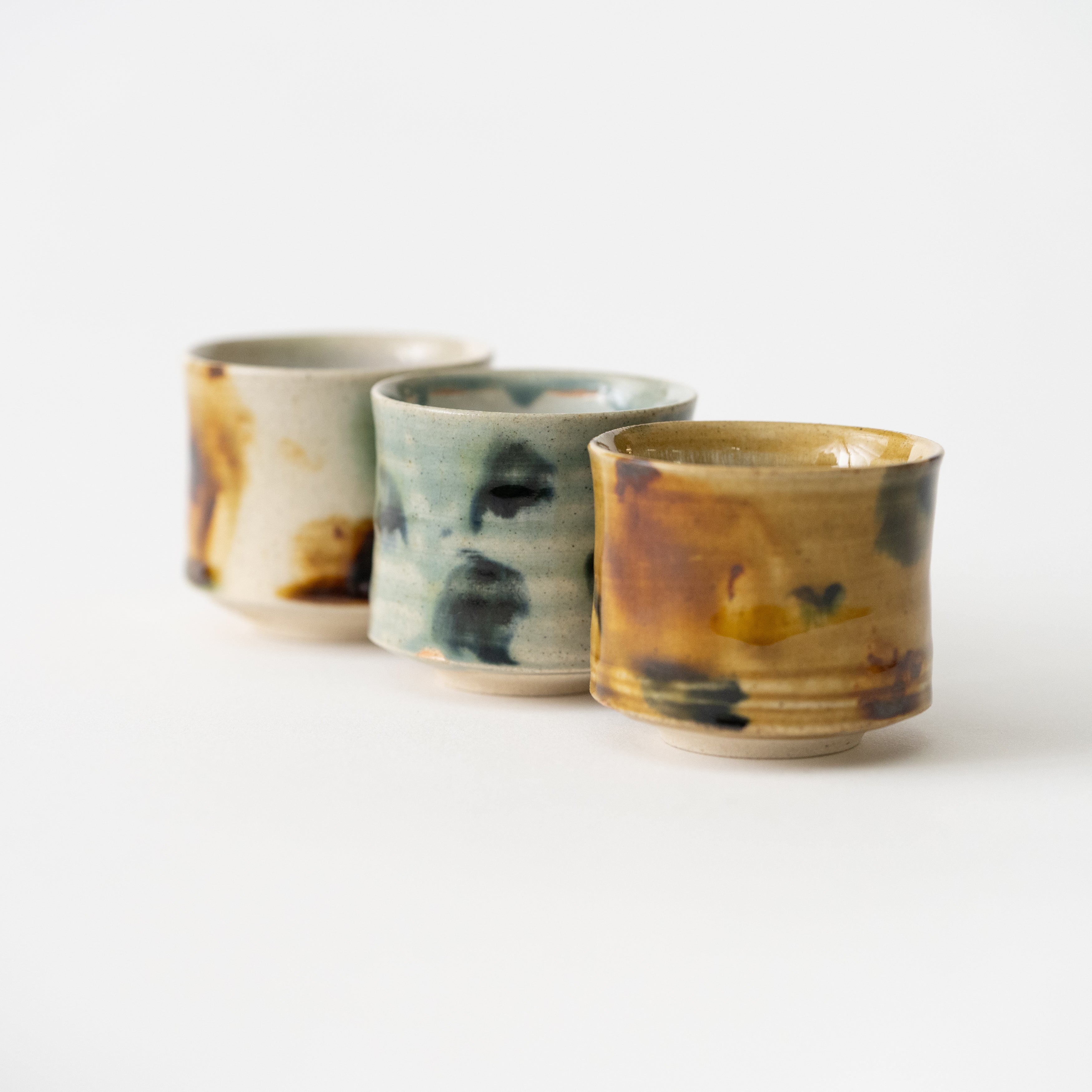 Yusai Sake Cup (Tricolor) / Sho Kumamoto