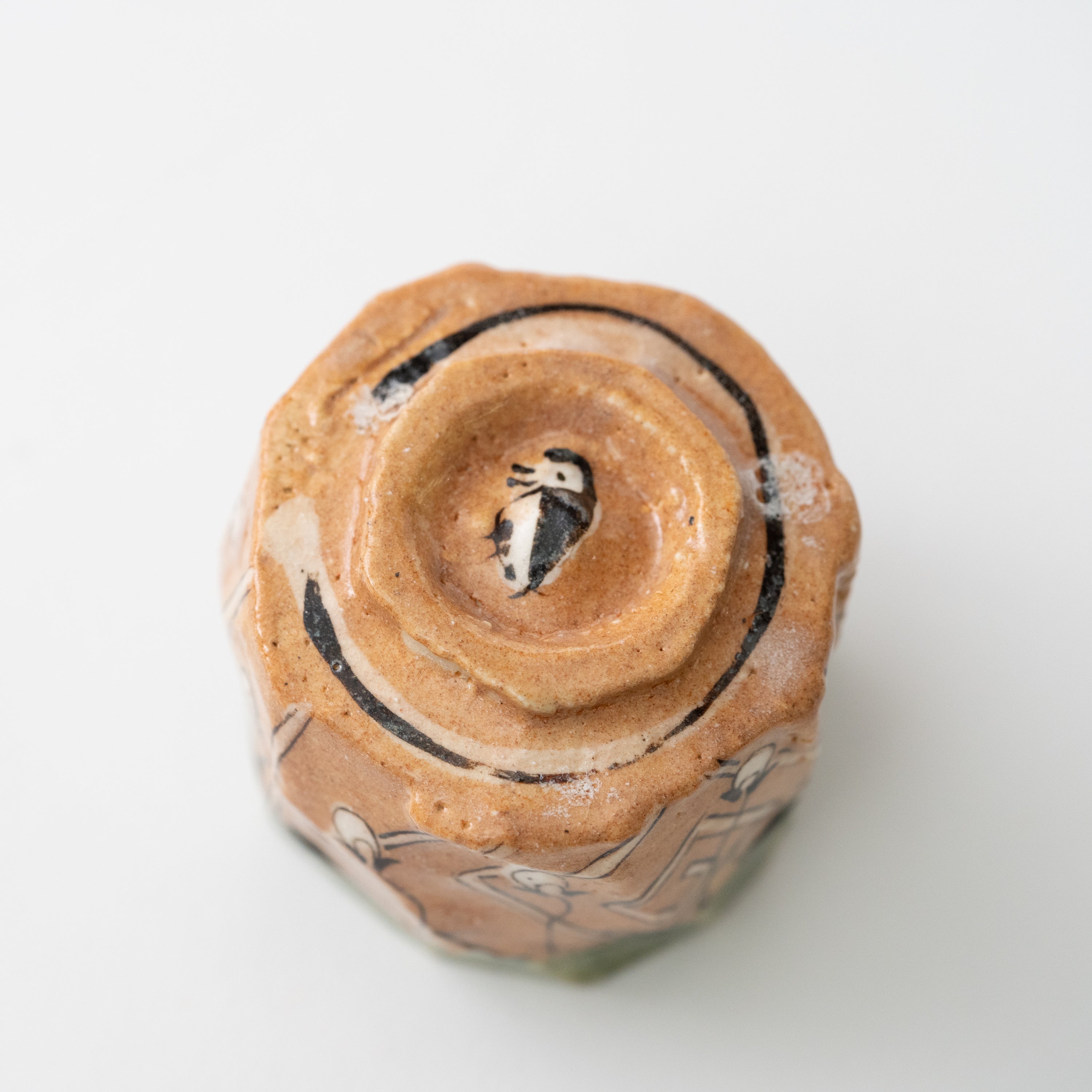 Oribe Sake Cup / Katsunori Sawa