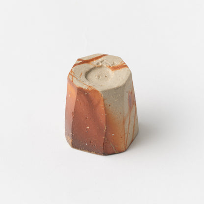 Bizen Square Sake Cup 8-1 / Koichiro Isezaki