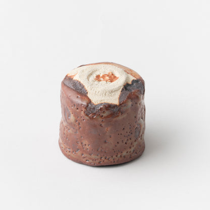 No.33 Ogura-Shino Style (Japanese Sweet Bean) Sake Cup / Ryotaro Kato