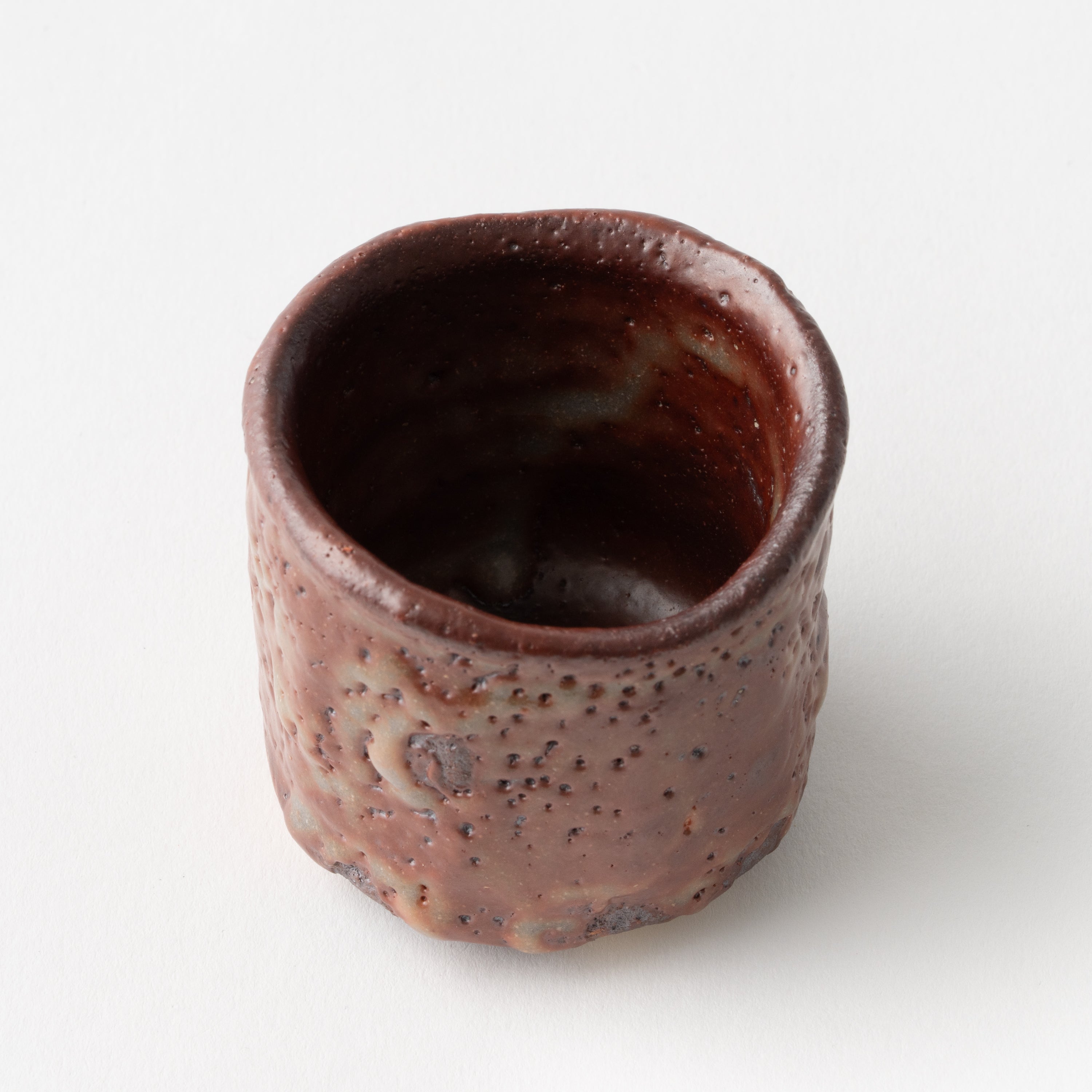 No.33 Ogura-Shino Style (Japanese Sweet Bean) Sake Cup / Ryotaro Kato