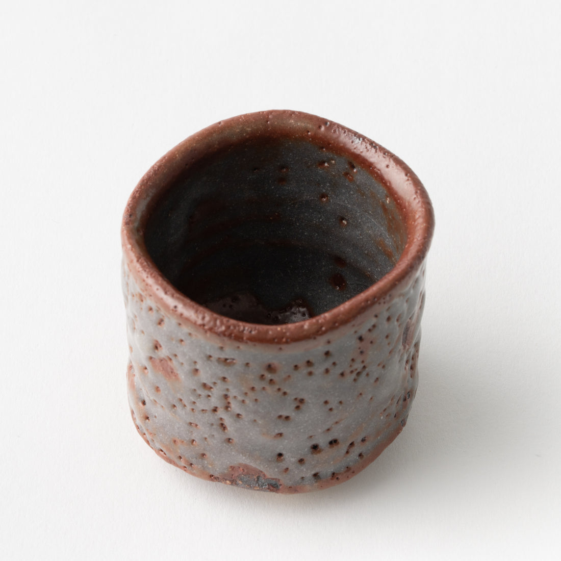 No.32 Ogura-Shino Style (Japanese Sweet Bean) Sake Cup / Ryotaro Kato