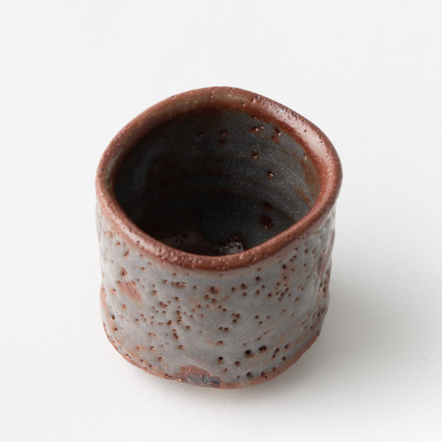 No.32 Ogura-Shino Style (Japanese Sweet Bean) Sake Cup / Ryotaro Kato
