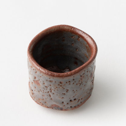 No.32 Ogura-Shino Style (Japanese Sweet Bean) Sake Cup / Ryotaro Kato