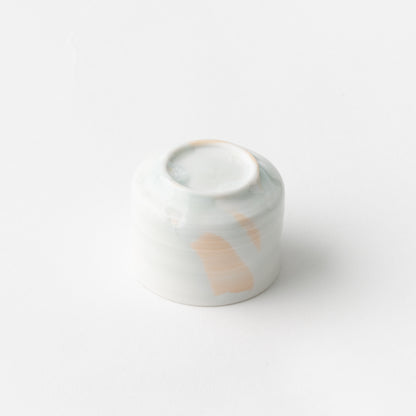 Sake Cup Noborigama-Fired "ACM" with Wooden Box / Hiroshi Taruta