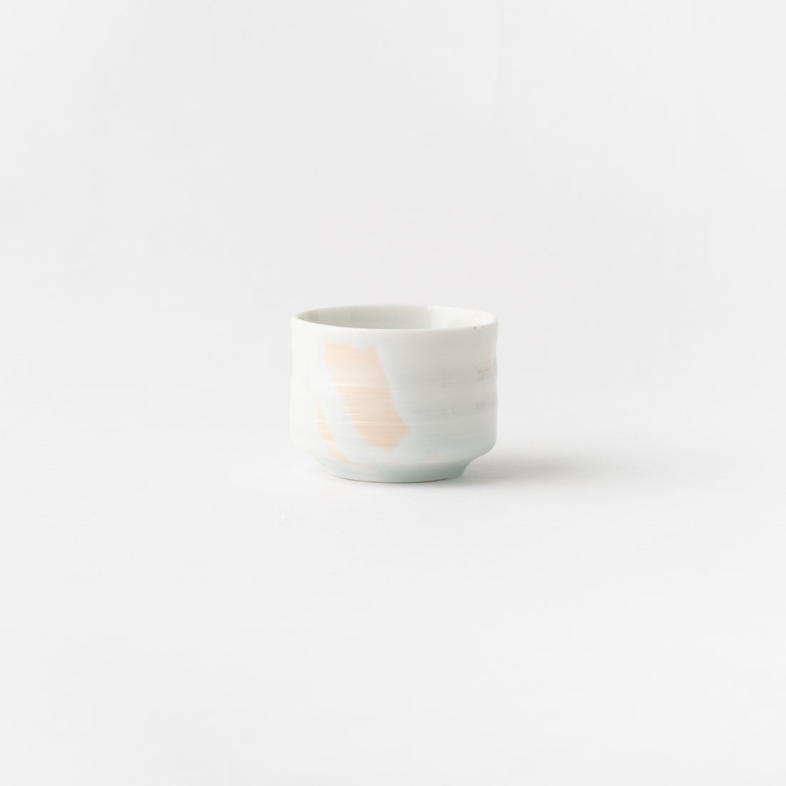 Sake Cup Noborigama-Fired "ACM" with Wooden Box / Hiroshi Taruta