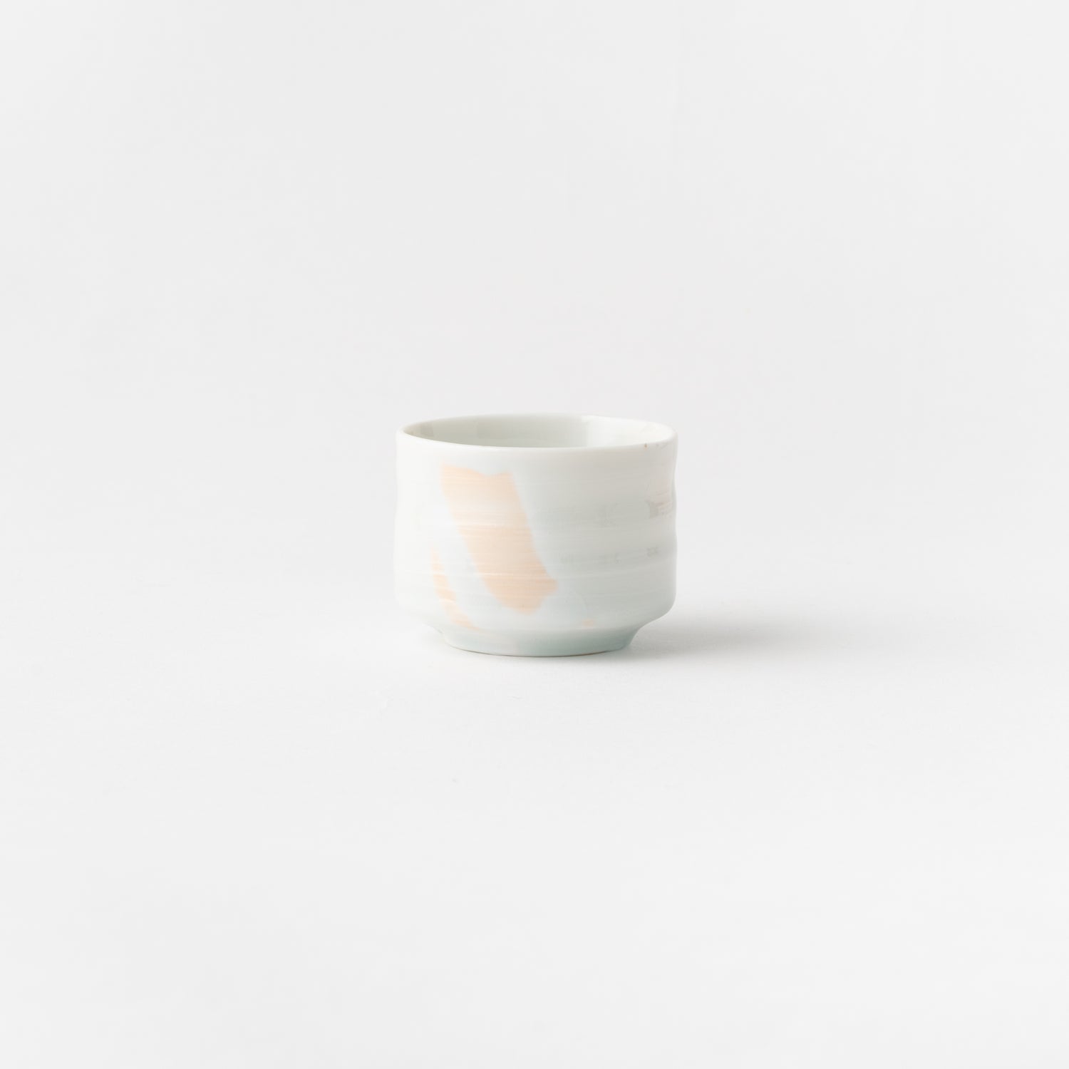 Sake Cup Noborigama-Fired "ACM" with Wooden Box / Hiroshi Taruta