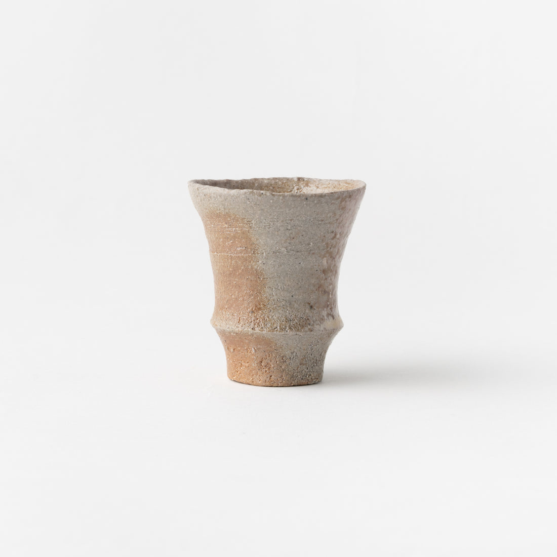 Cold Sake Cup (White Clay) / Taiga Mori