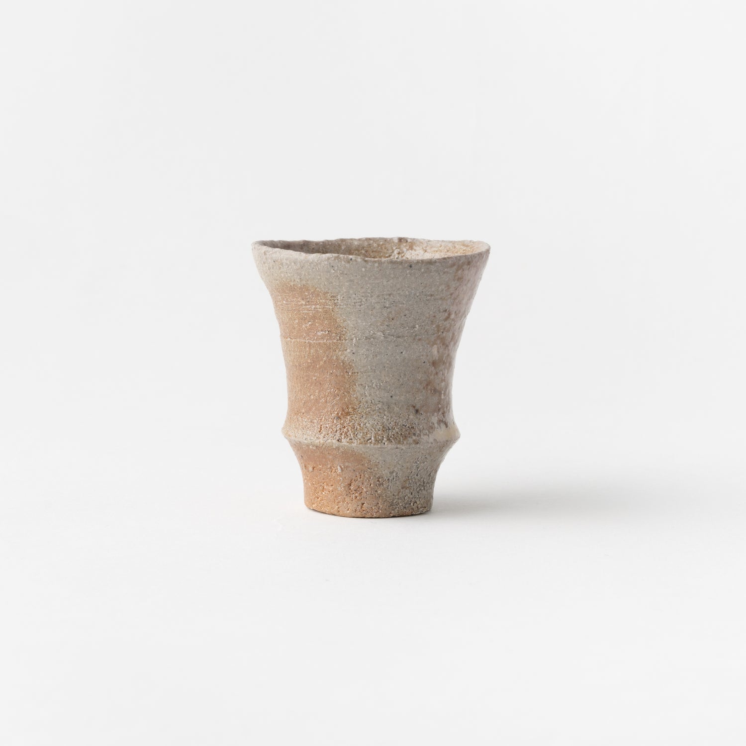 Cold Sake Cup (White Clay) / Taiga Mori
