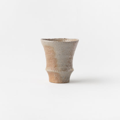 Cold Sake Cup (White Clay) / Taiga Mori