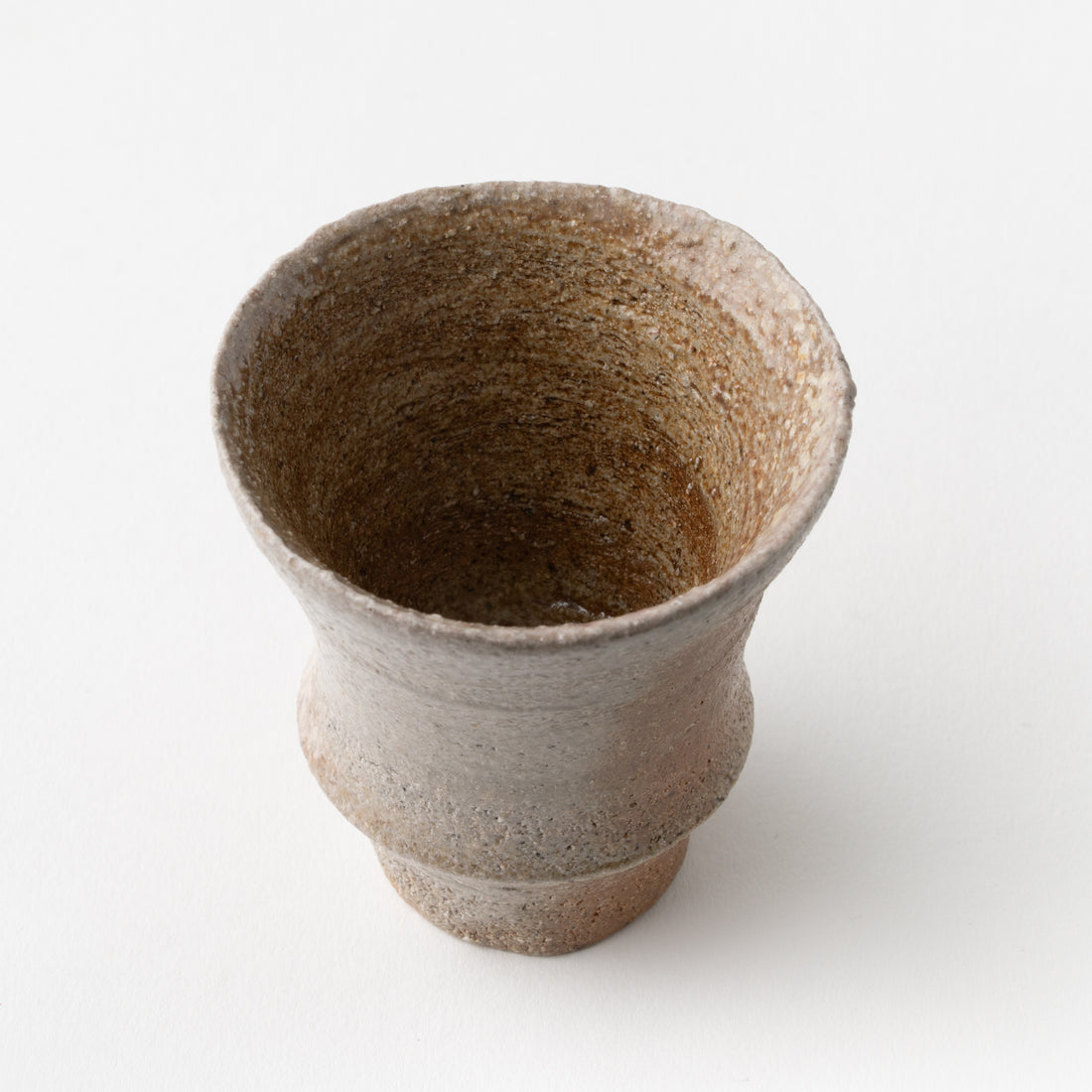 Cold Sake Cup (White Clay) / Taiga Mori
