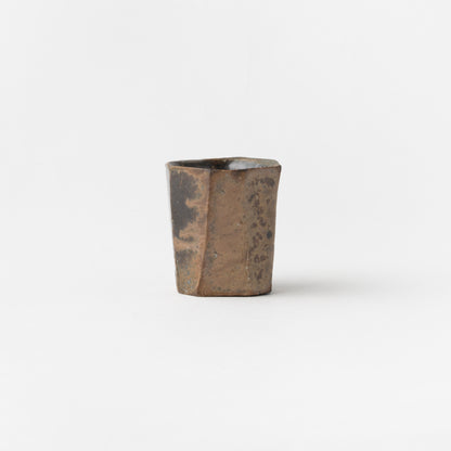 Black Square Sake Cup/ Koichiro Isezaki