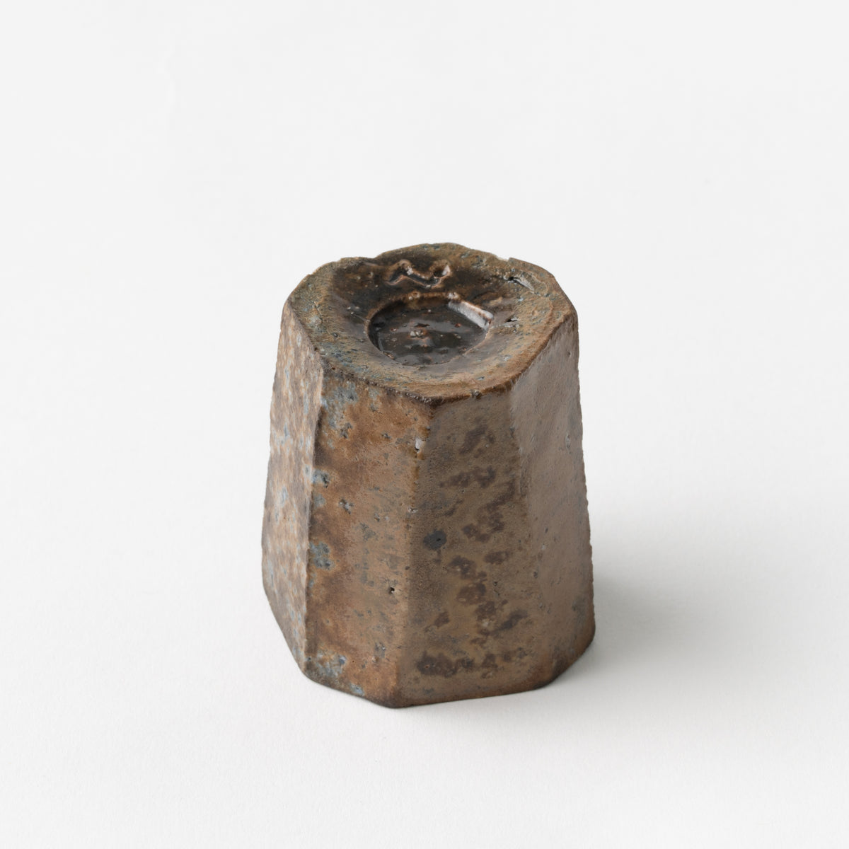 Black Square Sake Cup/ Koichiro Isezaki
