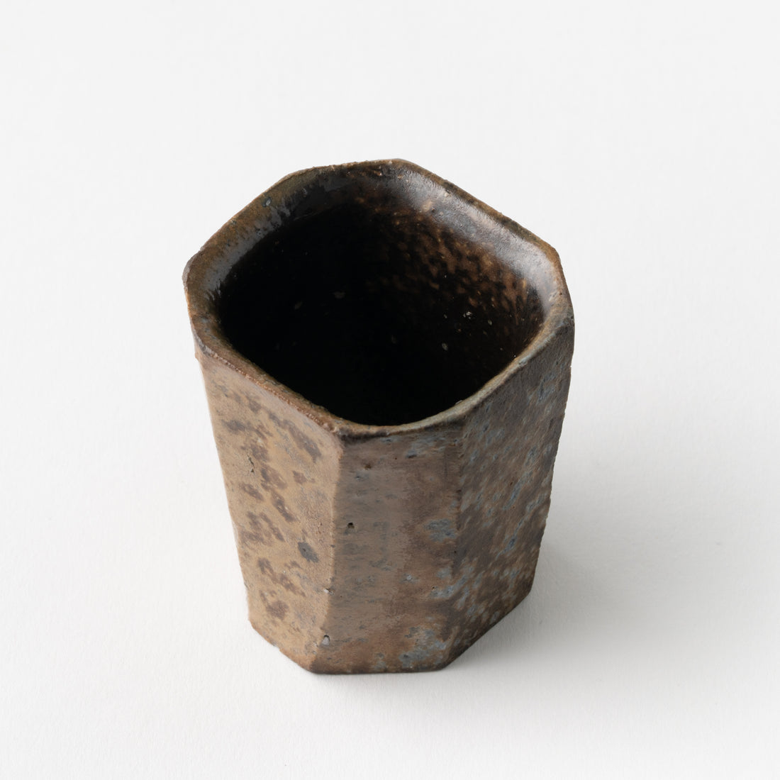 Black Square Sake Cup/ Koichiro Isezaki