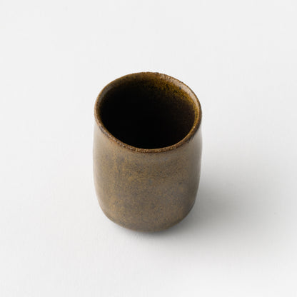 Black Karatsu Sake Cup / Rui Mito