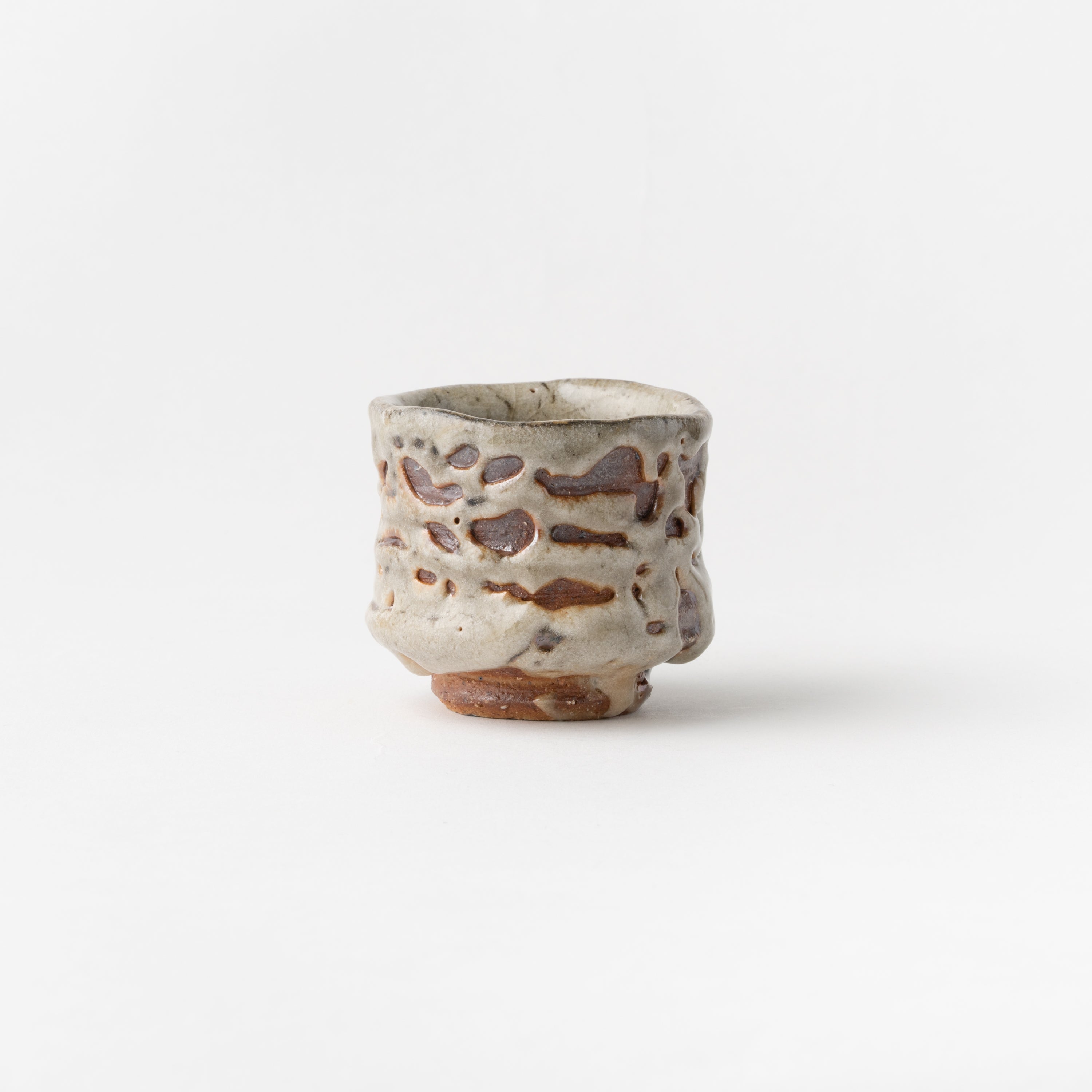 Oni-Shino Sake Cup in Box / Takashi Baba