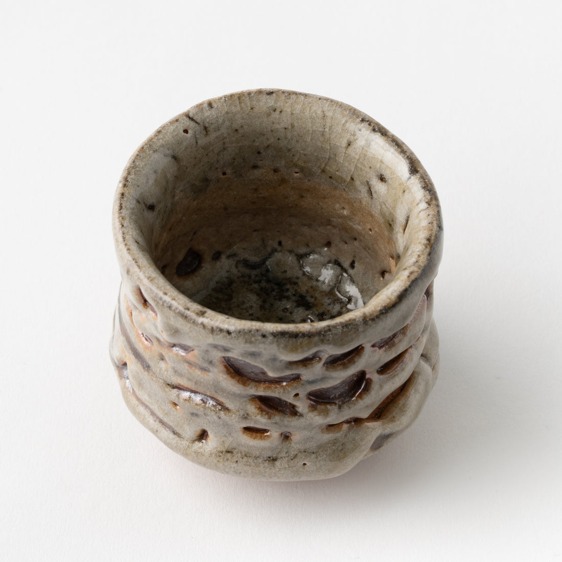 Oni-Shino Sake Cup in Box / Takashi Baba