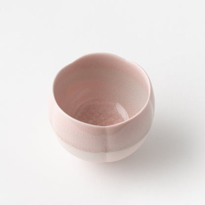 No.17 Sake Cup Pink-Grey Neriage/ Tomoyuki Hoshino
