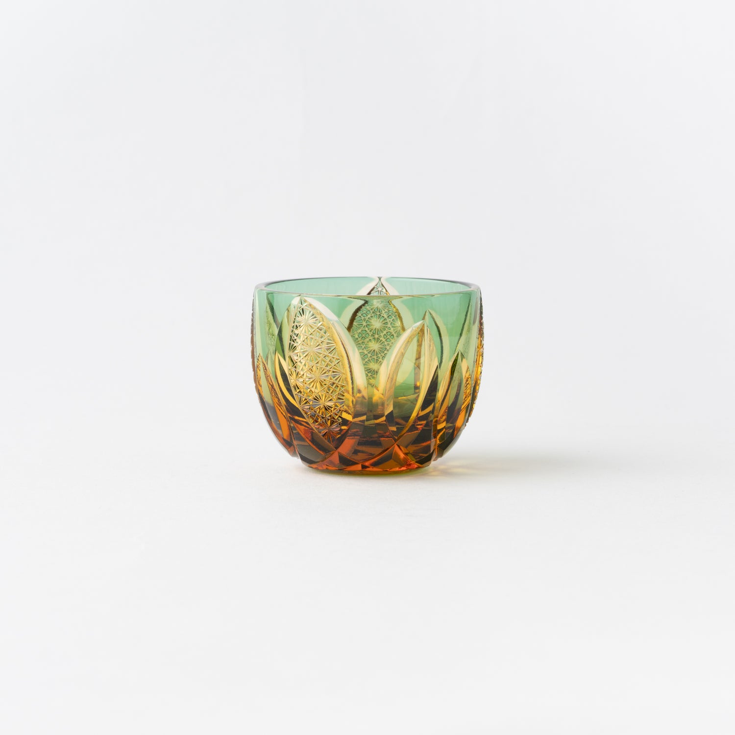 Konoha Sake Cup / Green / Haku Glass