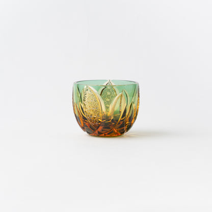 Konoha Sake Cup / Green / Haku Glass