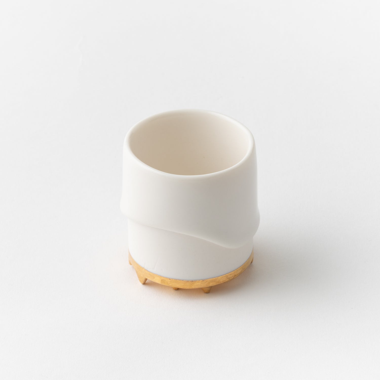Dip Spikes Sake Cup/ Gold / Ryosuke Ando