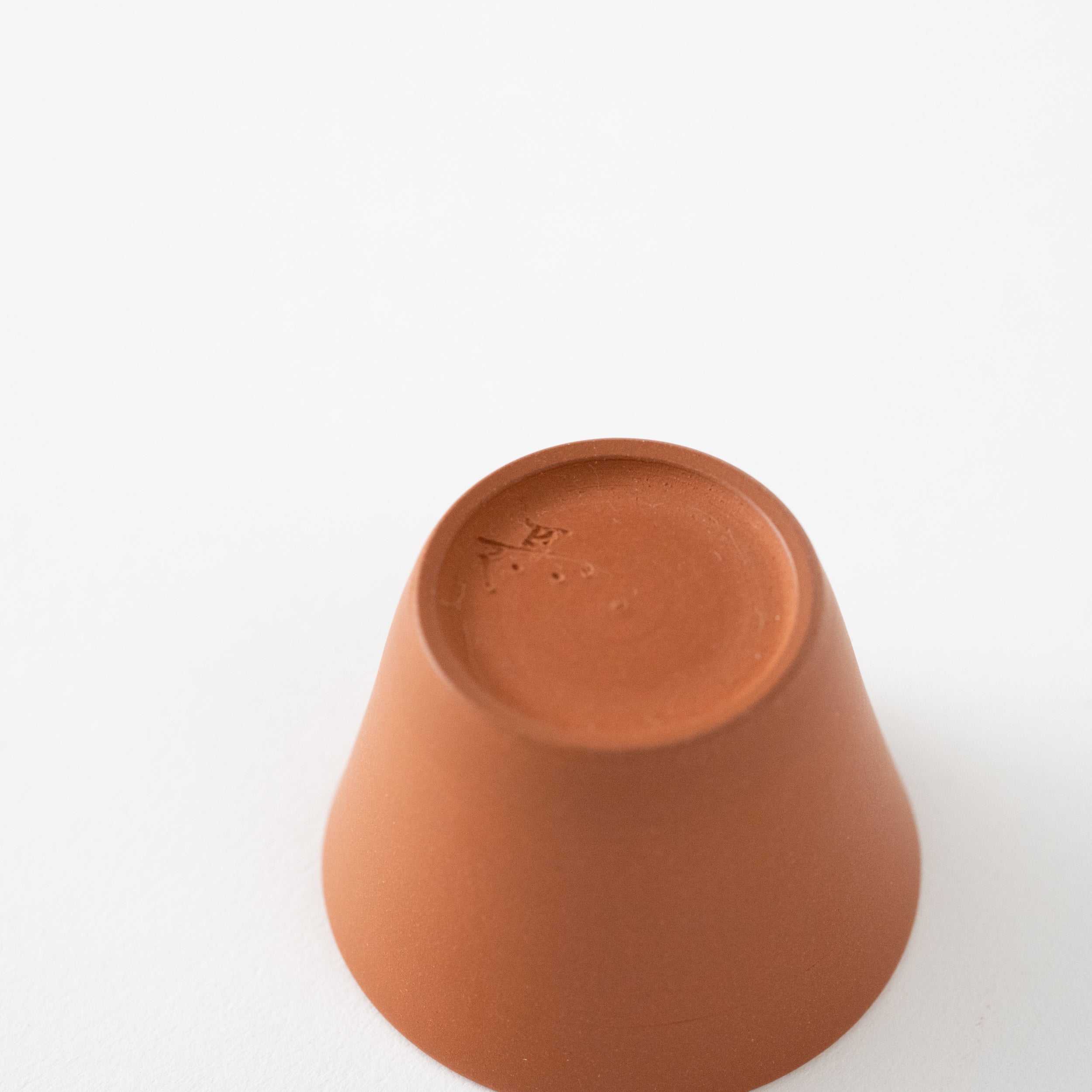Red Clay Tea Cup