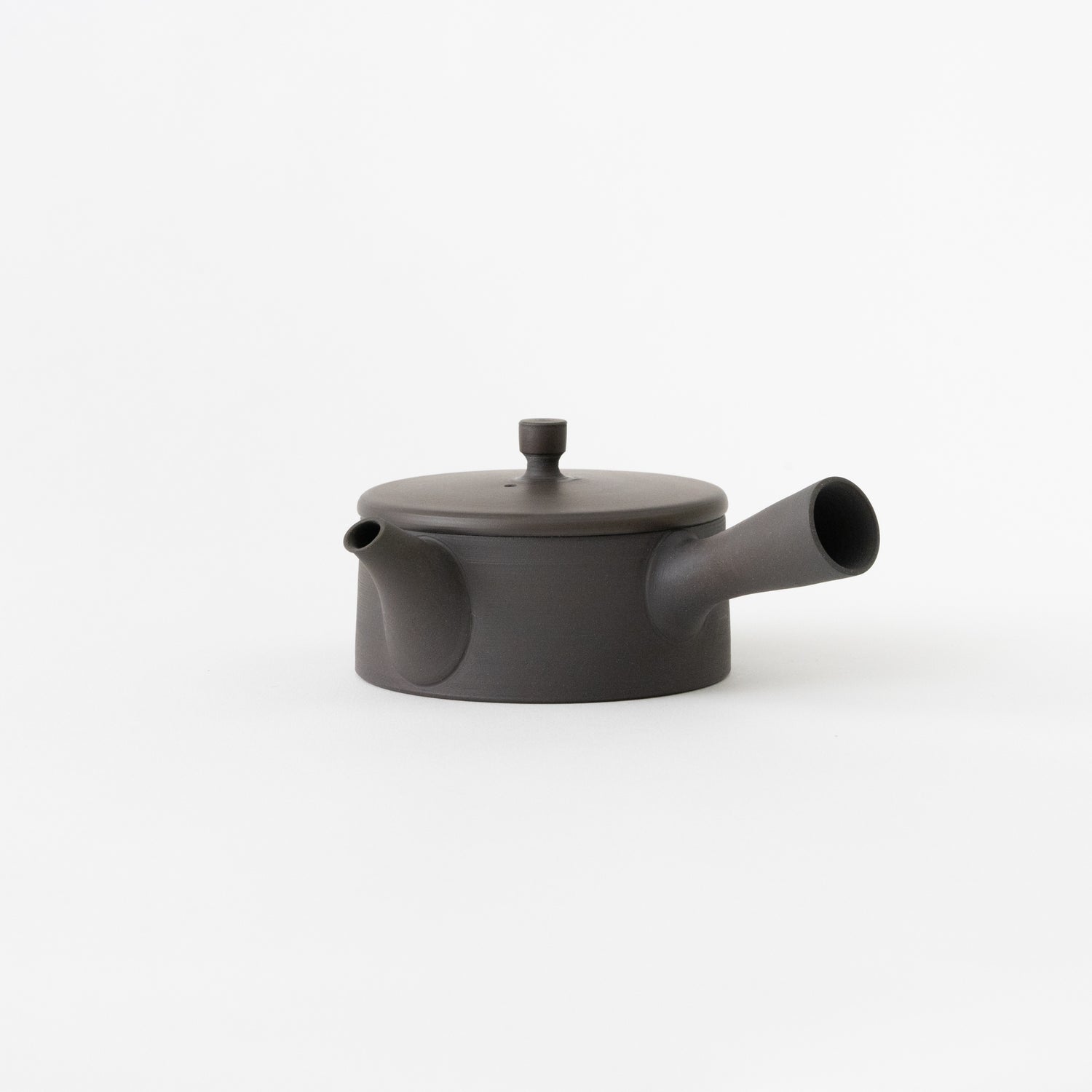Cylindrical Teapot / Black
