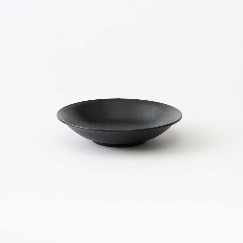 Mori-Zara Plate (Black) / Akihiko Sugita