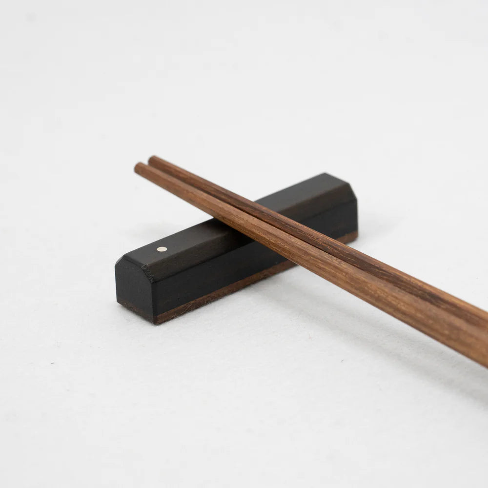 Hexagonal Chopstick Rest (Ebony)