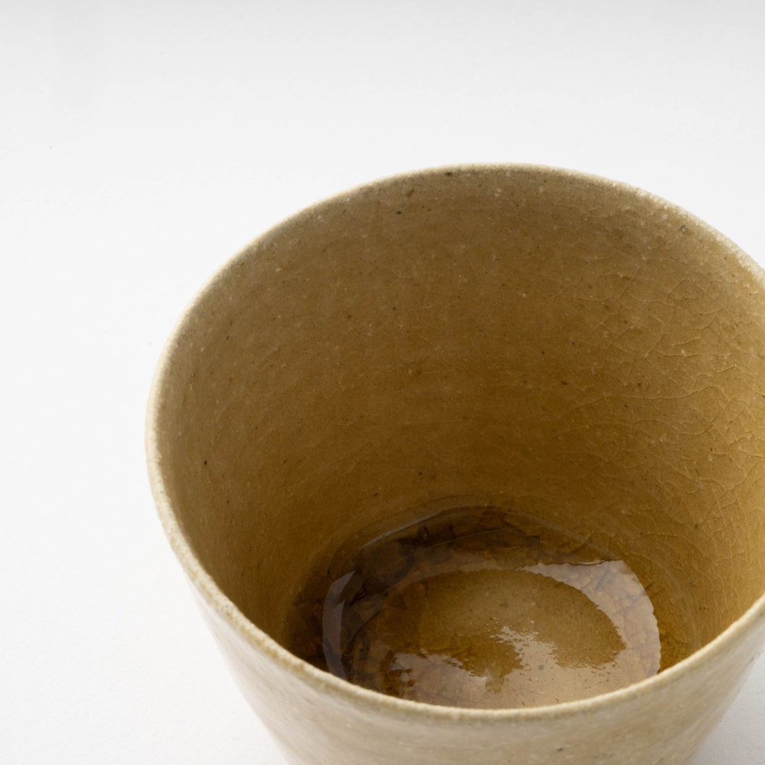 Yellow Ash Glaze Cup / Hitoshi Morimoto