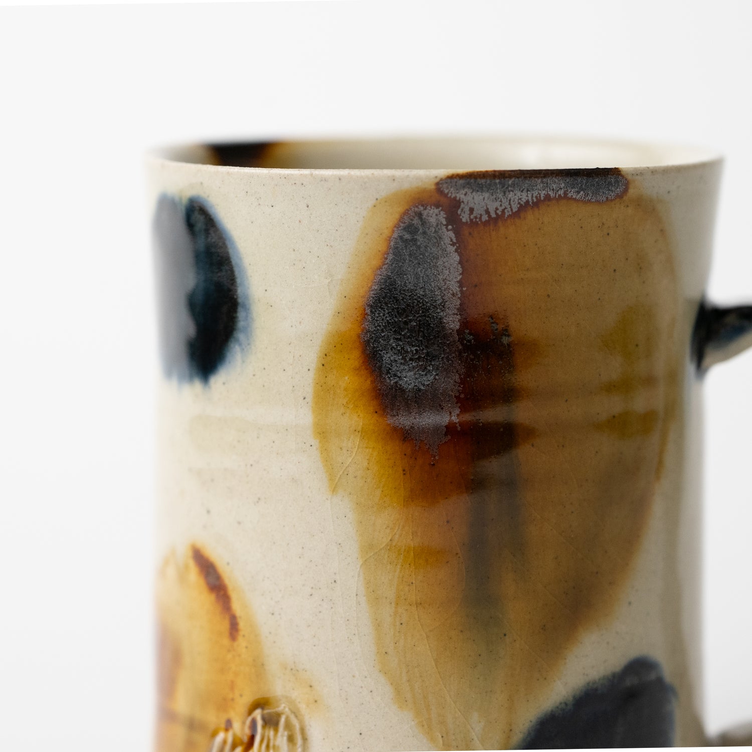 Two Color Glazed Mug (Calico) / Sho Kumamoto