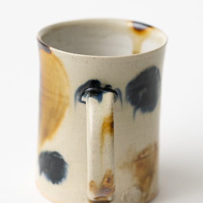 Sho Kumamoto / Two Color Glazed Mug / Calico