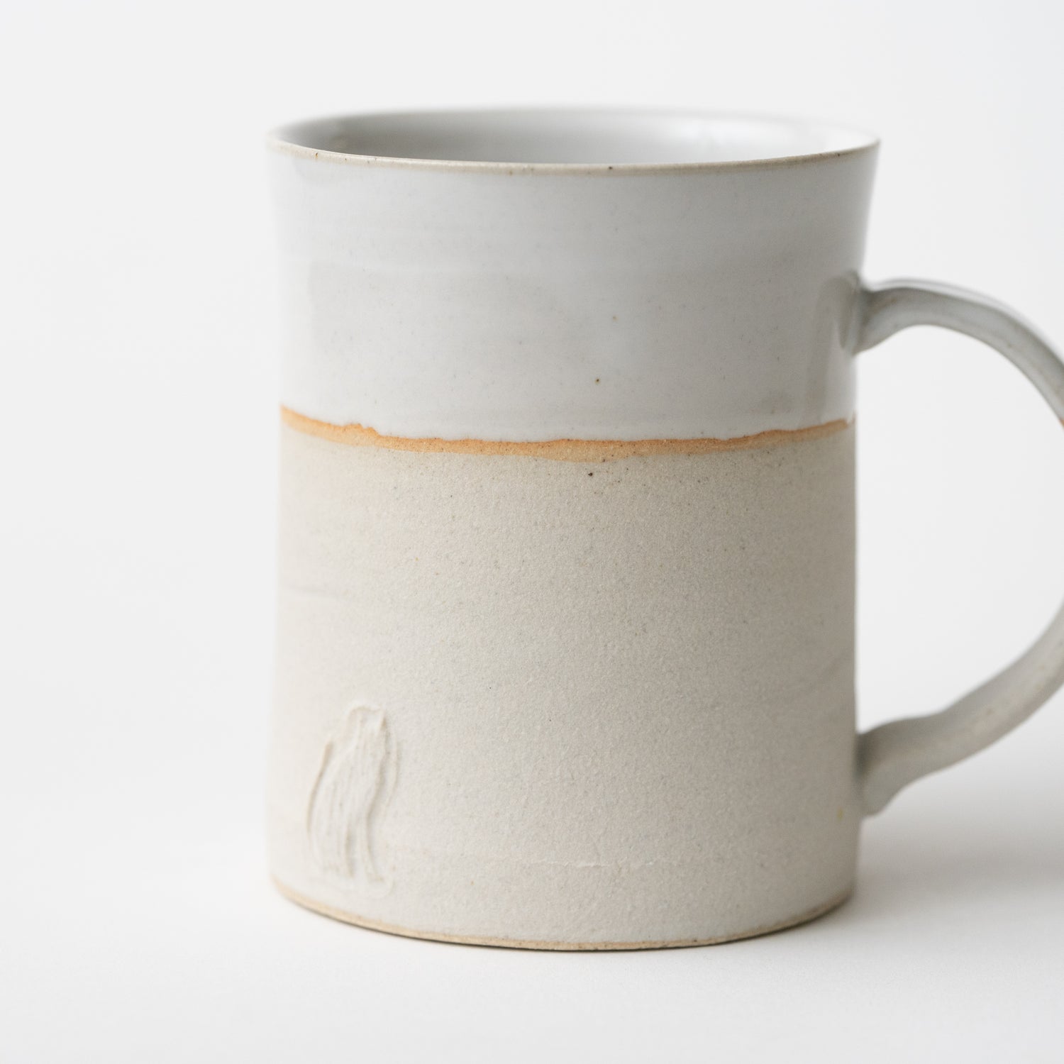 Two-tone Mug (Cat - White) / Sho Kumamoto