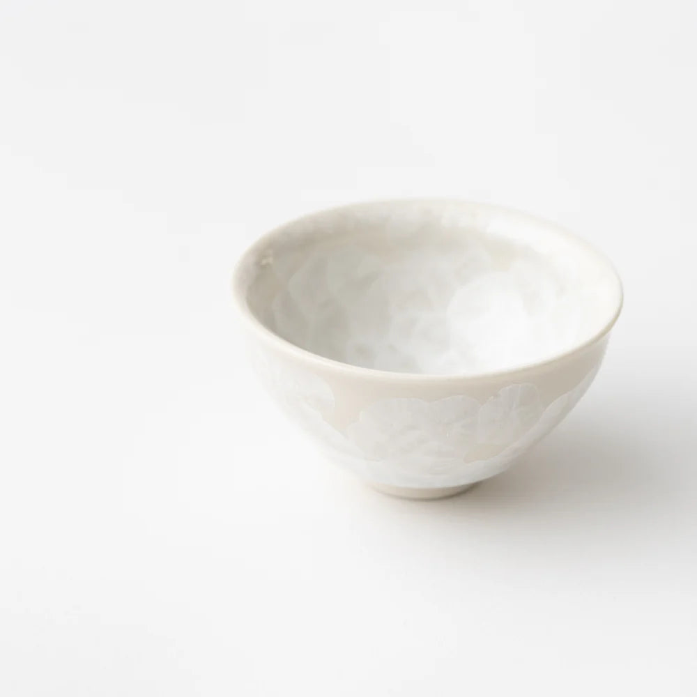 HanaKessho Sake Cup / White