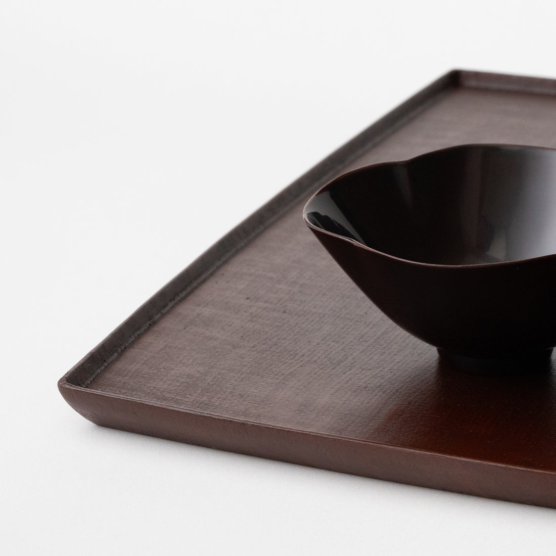 Square Tray (Tame) / Katsuji Kamata