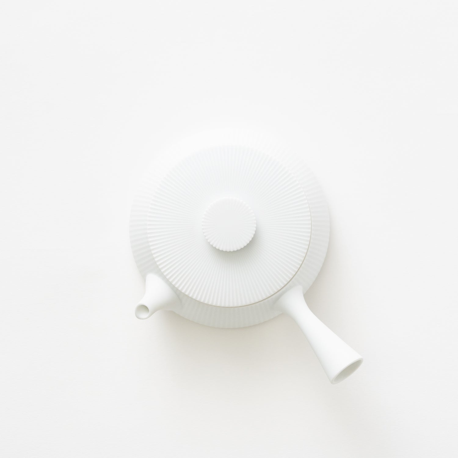 Shinogi Tea Pot / Matte White