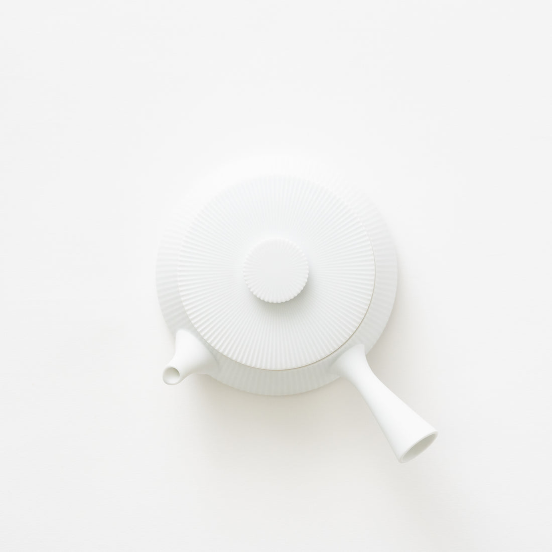 Shinogi Tea Pot / Matte White