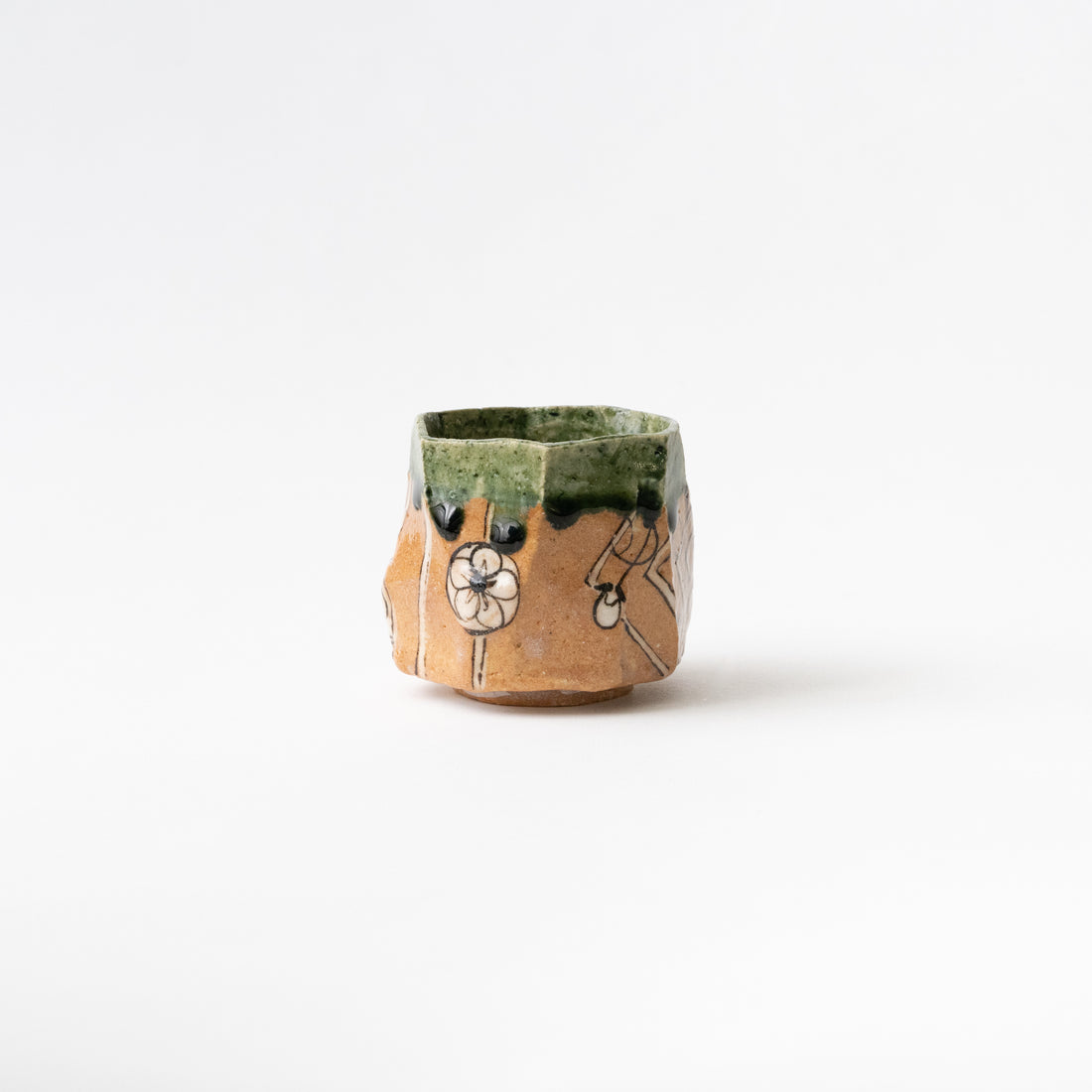 Oribe Sake Cup / Katsunori Sawa