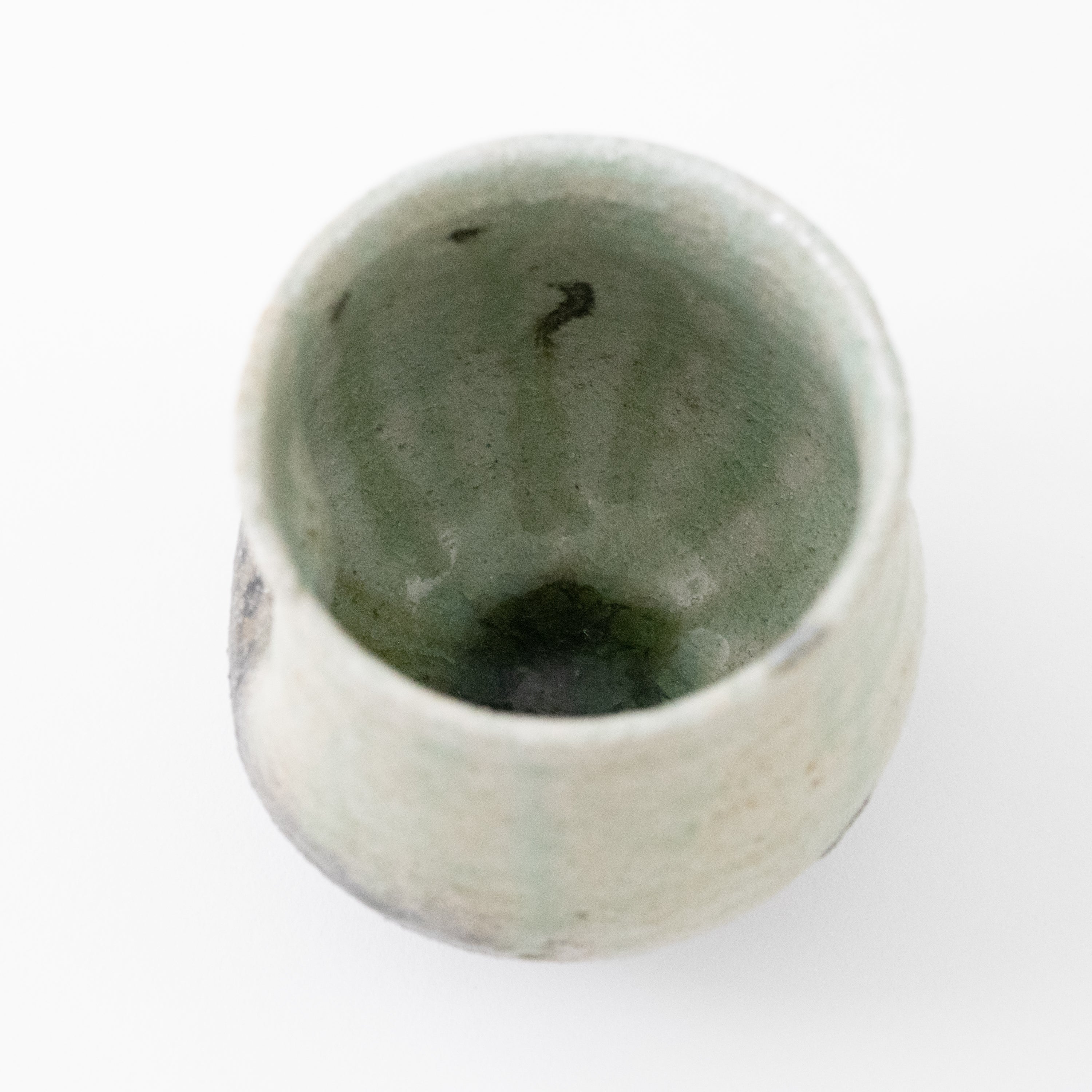 Ash Glaze Tea Cup (A) / Eijiro Tokunaga