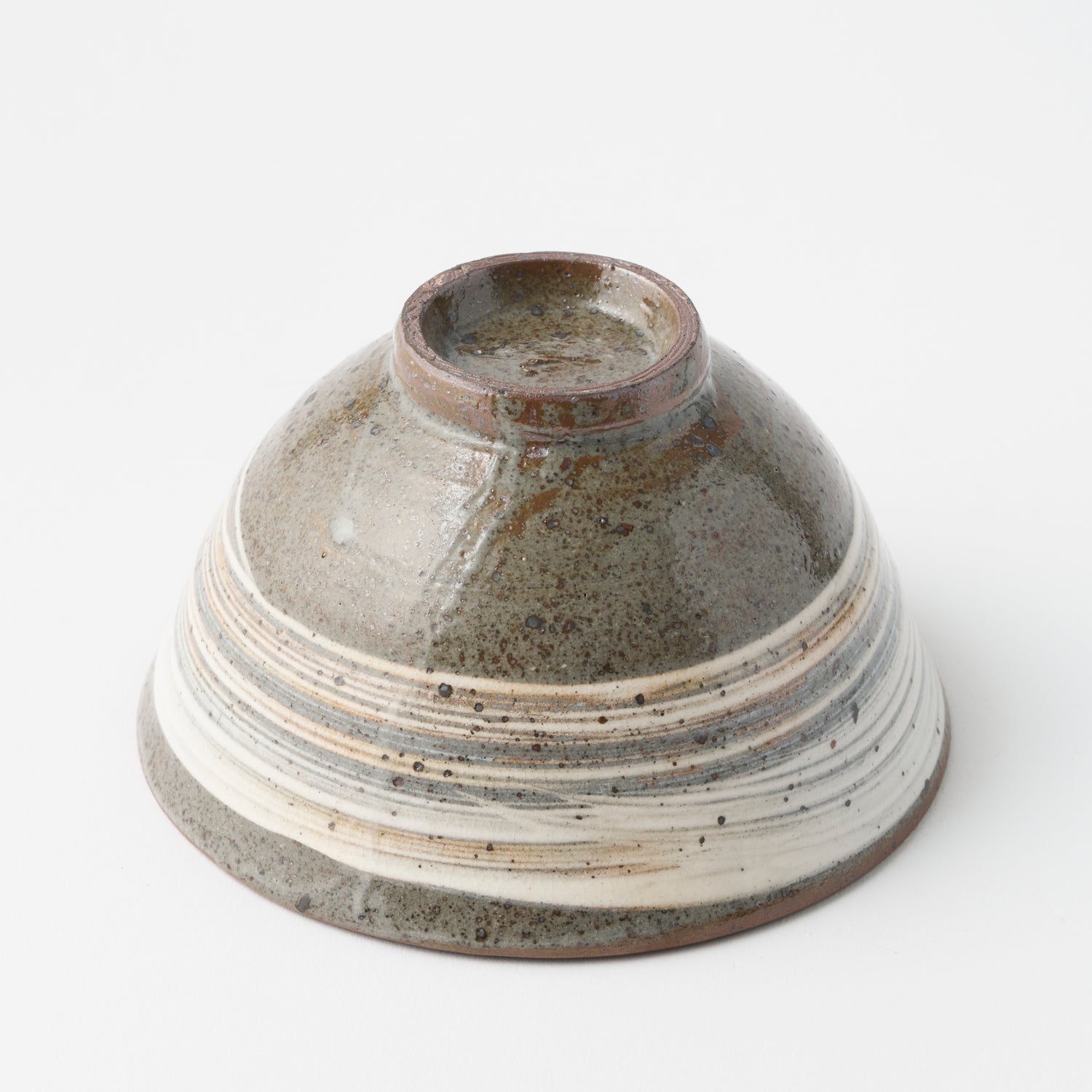 Hakeme (Brush Marked) Rice Bowl / Kenta Nakazato