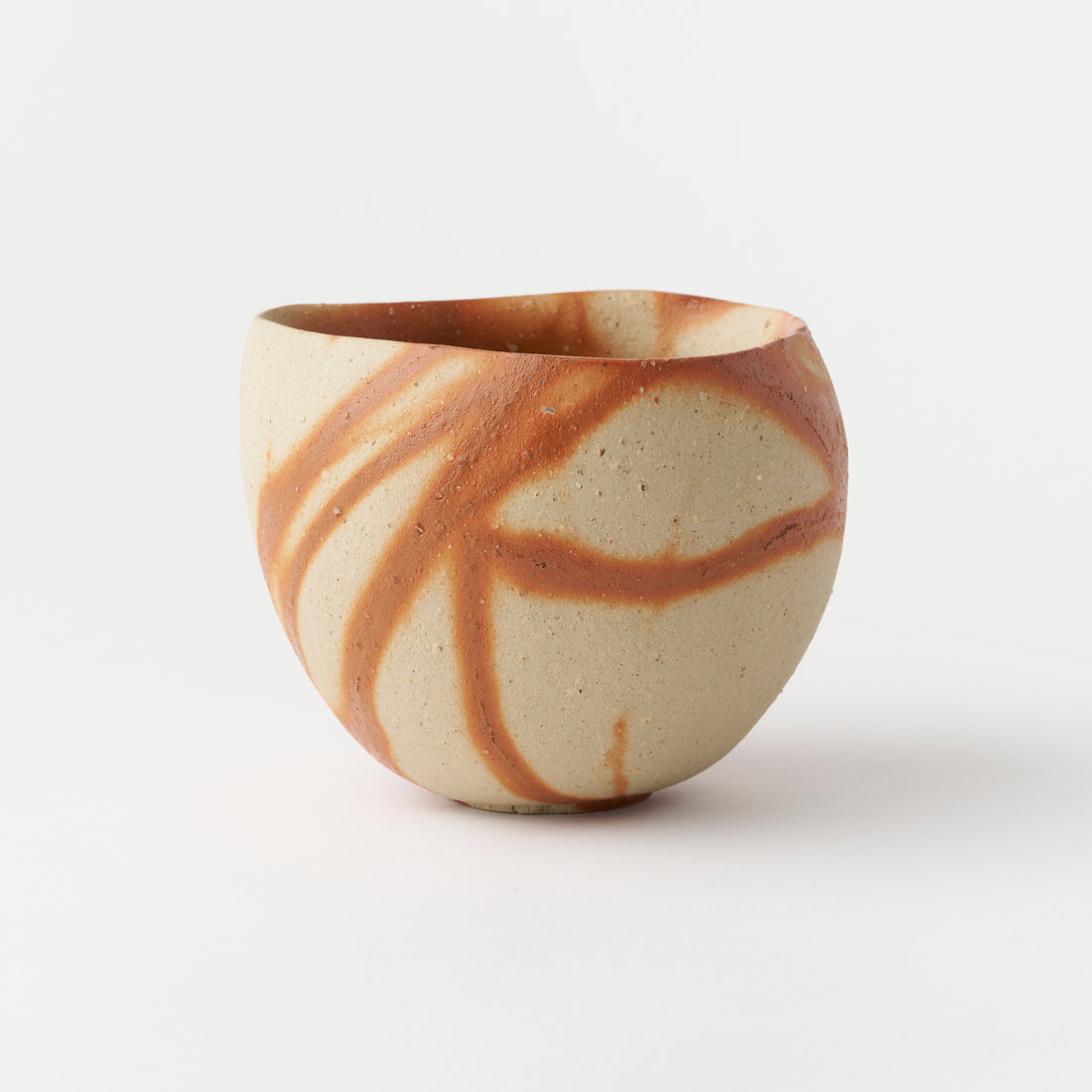 Hidasuki Bizen Tea Bowl / Koichiro Isezaki