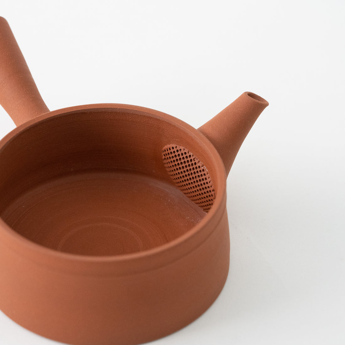 No.63 Red Clay Cylindrical Tea Pot