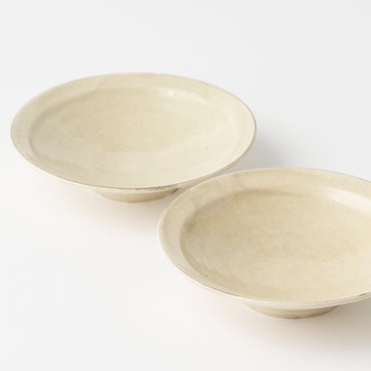 Kohiki Style (White Slip) Plate / Kenta Nakazato